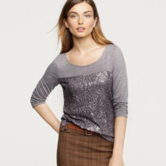 J.crew Sequin Shirt - Picture 6 of 6